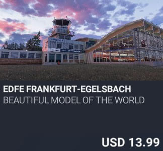 EDFE Frankfurt-Egelsbach by Beautiful Model of the World. USD $14.99