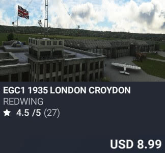 EGC1 1935 LONDON CROYDON by Redwing. USD $8.99