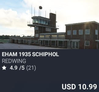 EHAM 1935 SCHIPHOL by Redwing. USD $10.99