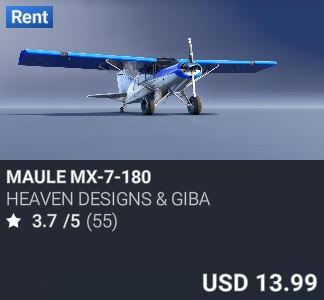 Maule MX-7-180 by Heaven Designs & Giba. USD $13.99