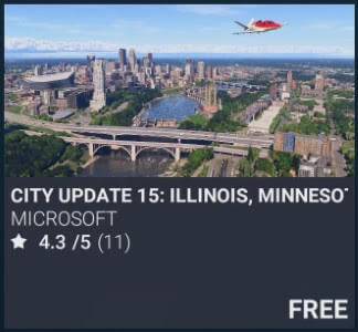 City Update 15: United States Midwest by Microsoft. Free