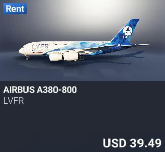 Airbus A380-800 by LVFR. USD $39.49
