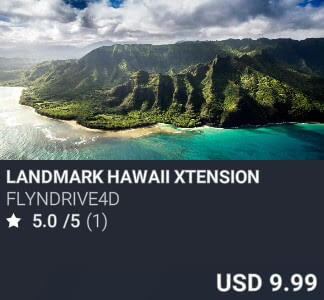 Landmark hawaii Xtension by Flyndrive4d. USD $9.99