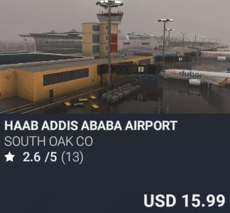 HAAB Addis Ababa Airport by South Oak Co. USD $15.99