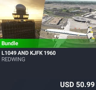 L1049 AND KJFK 1960 by REDWING. USD $50.99
