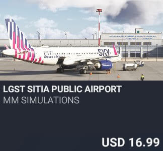 LGST Sitia Public Airport - $16.99 by MM SIMULATIONS. USD $16.99
