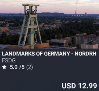 Landmarks of Germany - Nordrhein-Westfalen by FSDG. USD $12.99