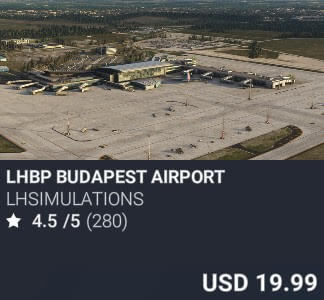 LHBP Budapest Airport by LHSimulations. USD $19.99