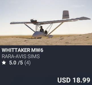 Whittaker MW6 by Rara-Avis sims. USD $18.99
