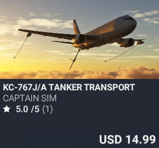 KC-767J/A Tanker Transport by Captain Sim. USD $14.99