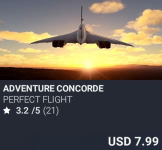 Adventure Concorde by Perfect Flight. USD $7.99