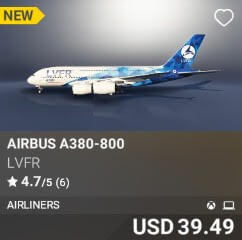 Airbus A380-800 by lvfr. USD $39.49