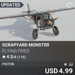 Scrapyard Monster by Flying Fries. USD $4.99
