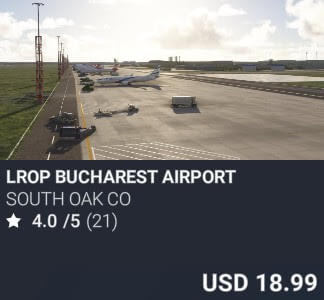 LROP Bucharest Airport by South Oak Co. USD $18.99