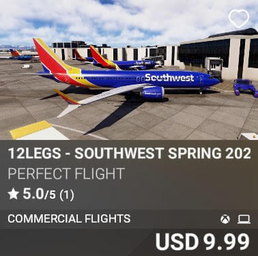 12LEGS - Southwest Spring 2026 by Perfect Flight. USD $9.99