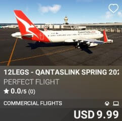 12LEGS - QantasLink Spring 2026 by Perfect Flight. USD $9.99