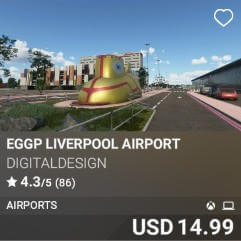 EGGP Liverpool Airport by DigitalDesign. USD $14.99