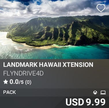 Landmark hawaii Xtension by Flyndrive4d. USD $9.99
