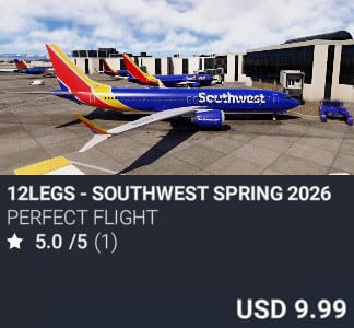 12LEGS - Southwest Spring 2026 by Perfect Flight. USD $9.99