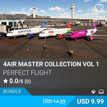 4AIR Master Collection Vol 1 by Perfect Flight. USD $9.99