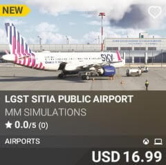 LGST Sitia Public Airport by MM SIMULATIONS. USD $16.99