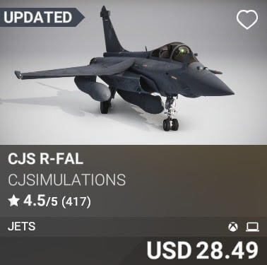 CJS R-Fal by CJSimulations. USD $28.49