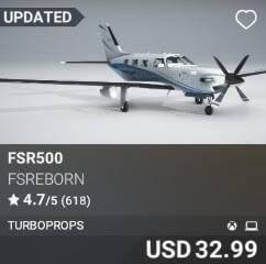 FSR500 by FSReborn. USD $32.99