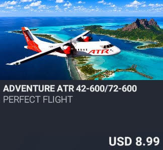 Adventure ATR 42-600/72-600 by Perfect Flight. USD $8.99