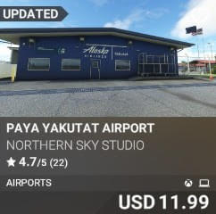 PAYA Yakutat Airport by Northern Sky Studio. USD $11.99