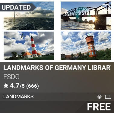 Landmarks of Germany LIBRARY ONLY by FSDG. USD $Free