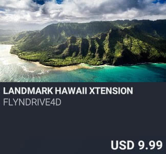Landmark hawaii Xtension by Flyndrive4d. USD $9.99