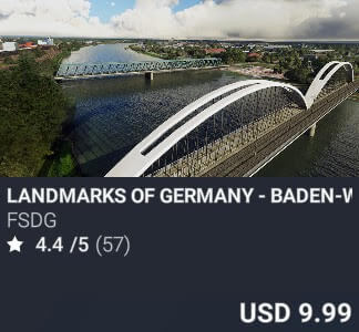 Landmarks of Germany - Baden-Wuerttemberg by FSDG. USD $9.99