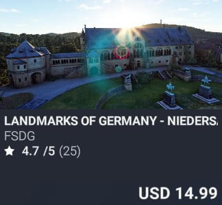 Landmarks of Germany - Niedersachsen & Bremen by FSDG. USD $14.99