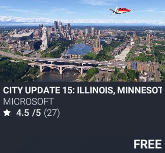 City Update 15: United States Midwest by Microsoft. Free