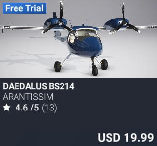 Daedalus BS214 by ArantisSim. USD $19.99