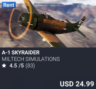 A-1 Skyraider by Miltech Simulations. USD $24.99