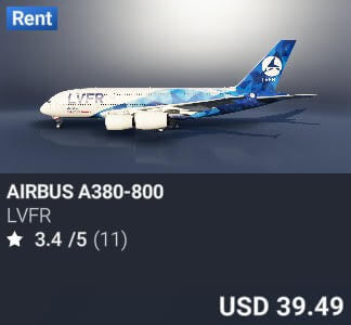 Airbus A380-800 by lvfr. USD $39.49