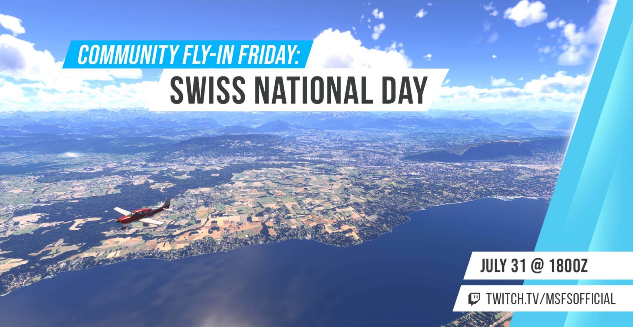 Community Fly-In Friday: Swiss National Day