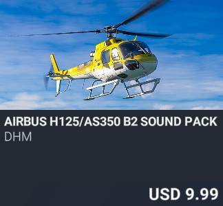 Airbus H125/AS350 B2 sound pack by DHM. USD 9.99. New on PC and Xbox