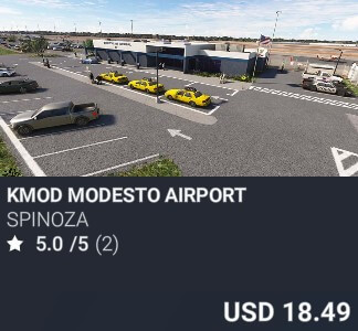 KMOD MODESTO AIRPORT by SPINOZA. USD 18.49. New on PC and Xbox