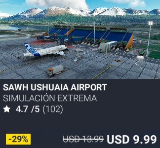 SAWH Ushuaia Airport by Simulaci&oacute;n Extrema. USD 13.99. Already on PC, New on Xbox