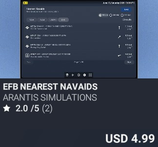 EFB Nearest Navaids by arantissim. USD 4.99. Update on PC and Xbox