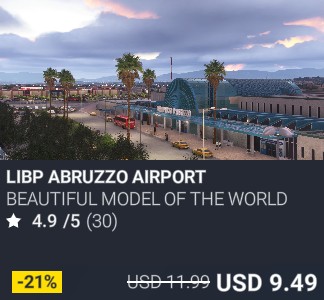 LIBP Abruzzo Airport by Beautiful Model of the World. USD 11.99. Update on PC and Xbox