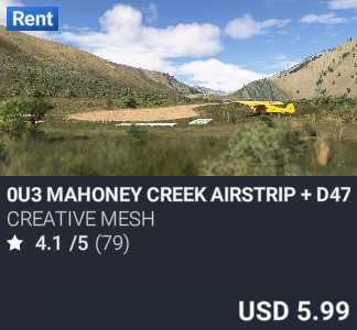0U3 Mahoney Creek Airstrip + D47 Cougar Ranch by Creative Mesh. USD 5.99. New on PC and Xbox