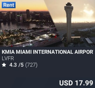 KMIA Miami International Airport by LVFR. USD 17.99. New on PC and Xbox