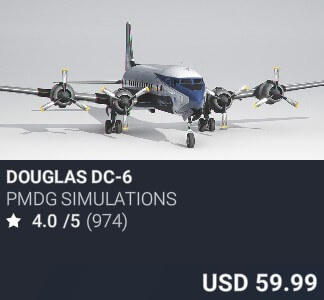 Douglas DC-6 by PMDG Simulations. USD 59.99. New on PC and Xbox