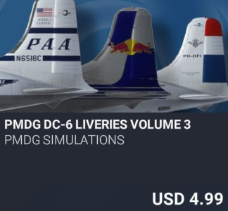 PMDG DC-6 Liveries Volume 3 by PMDG Simulations. USD 4.99. New on PC and Xbox