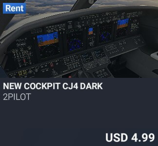 NEW COCKPIT CJ4 DARK by 2PILOT. USD 4.99. New on PC and Xbox