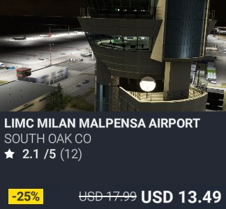 LIMC Milan Malpensa Airport by South Oak Co. USD 22.99. Update on PC and Xbox