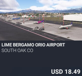 LIME Bergamo Orio Airport by South Oak Co. USD 18.49. New on PC and Xbox